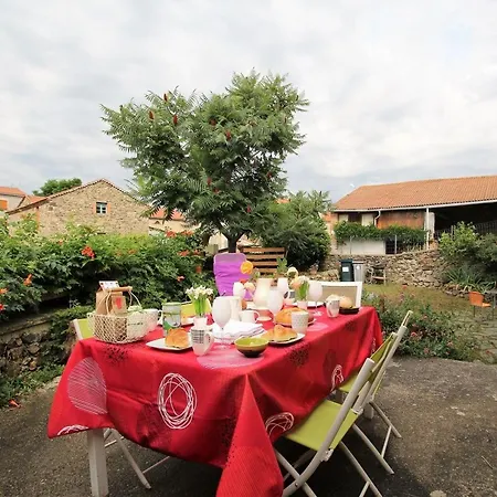 Gite Familial Avec Cour Privee, Terrasse Ombragee Et Chambre Independante Pres Du Puy-en-velay - Fr-1-582-31 펜션 *